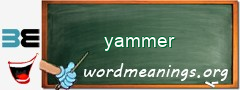 WordMeaning blackboard for yammer